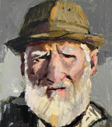 Portrait of an Aged Man in the Sun